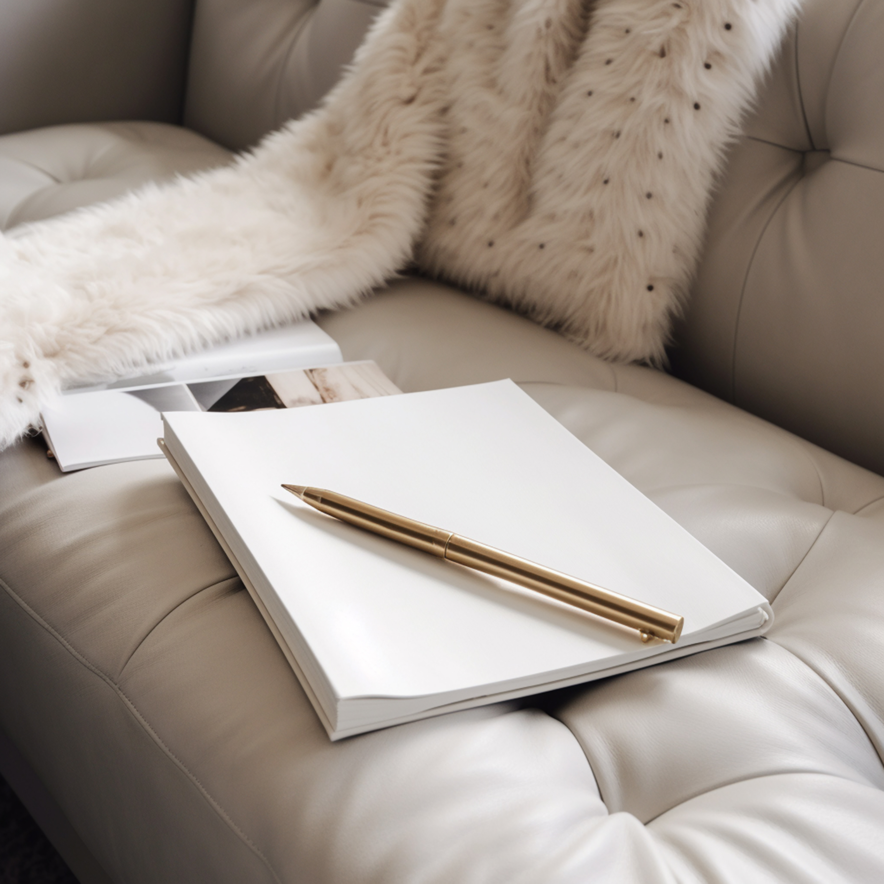 Calm workspace for website strategy and content planning